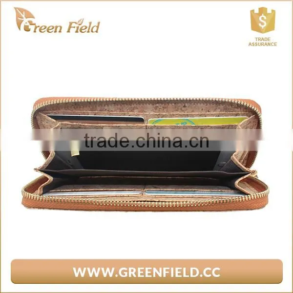 New Design Women Cork Wood Wallet Eco-friendly Cork Wallet for Ladies photo-4