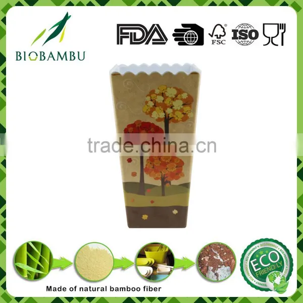 Natural Best Selling Items Bamboo Fiber Plant Flower Pot photo-3