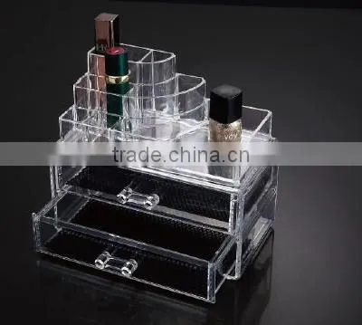 Hot Selling Transparent Cosmetic Product Display Stands photo-4