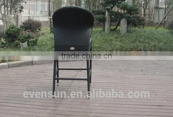 Club Pub Furniture Aluminium Rattan Bar Stool, Bar Stool Chair, Bar Stool High Chair photo-3