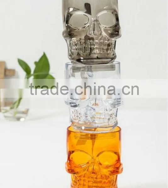 Acrylic Halloween LED Light up Party Decoration Skull Plastic Cup for Sale photo-4