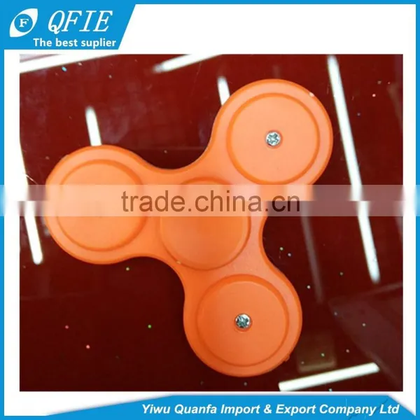 2017 Hot New Products Plastic Cheap Tri Fidget Spinner Toy With Stainless Bearings photo-2