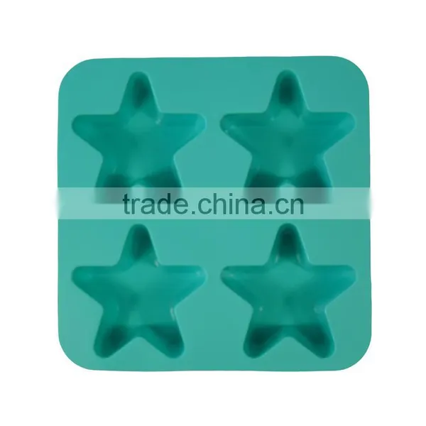 4 Cup Five Star Shaped Decorative Cake Pans photo-4