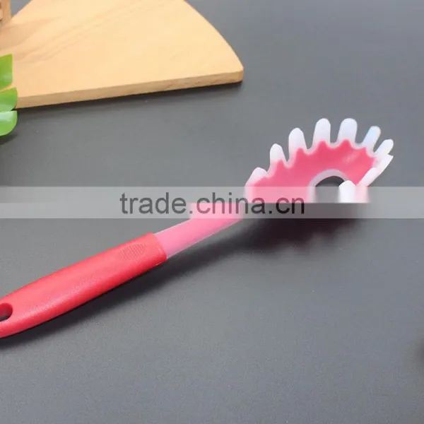 CK-3121 Food Grade FDA & LFGB 6pcs Gadget Silicone Kitchen Cooking Tools Set Eco Silicone Kitchen Utensil Set With PP Handle photo-6