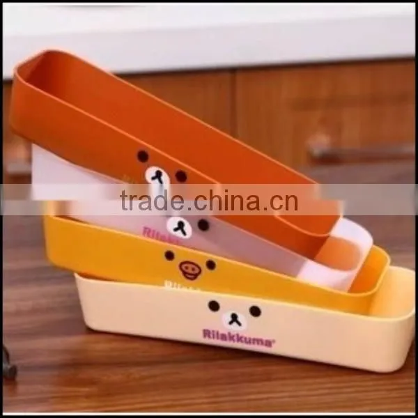 2015 New Mini Cartoon Colorful 4 Piece Plastic Storage Box for Sundries/custom Cartoon Plastic Stroage Box/cartoon Plastic Box photo-3