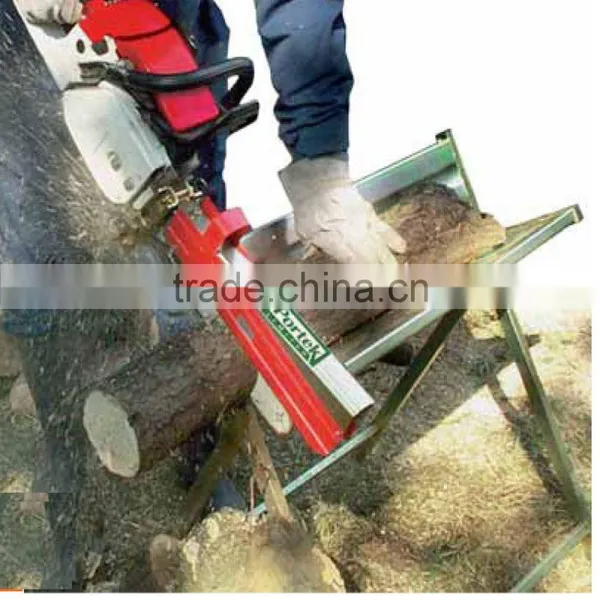 Log Saw Horse With Chainsaw Holder Steel Saw Horse photo-4