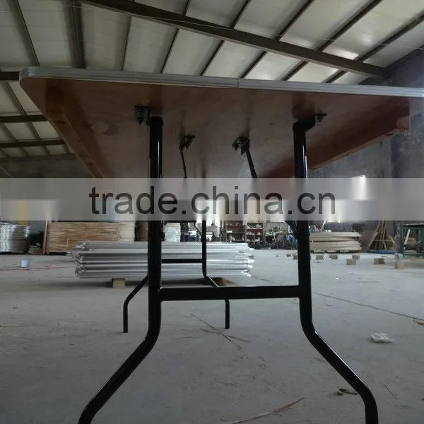 Used Cheap Plywood Banquet Rect Folding Tables For Sale photo-2