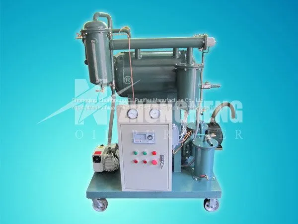 Highly Effective Vacuum Transformer Oil Purifier Series ZY