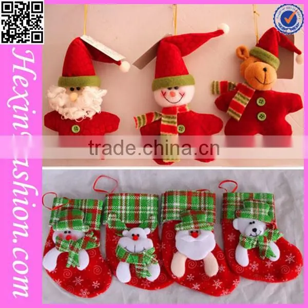 2014 New Style Lovely Santa Christmas Stocking photo-5