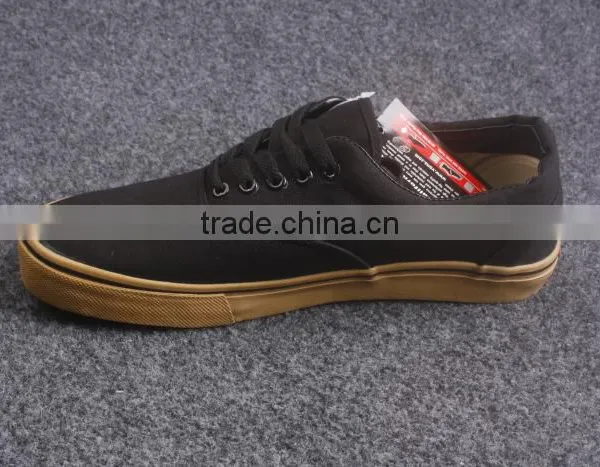 Rubber Sole Brand Canvas Shoes Surplus Overstock Shoe Cheap Wholesale photo-2