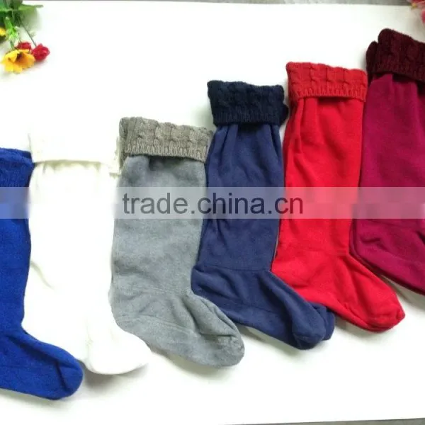 High Quality Winter Mens Warm & Soft Fleece Boot Liners Socks Factory photo-4