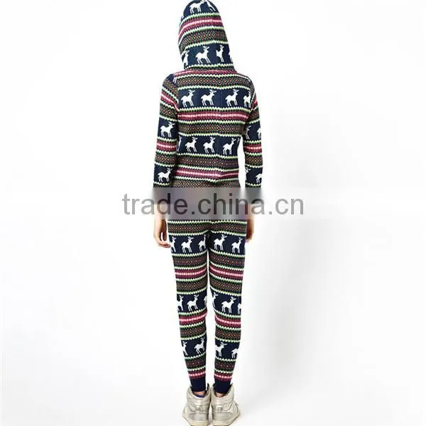 PA0008A Knitted Christmas Fairisle Onesie For Women photo-2