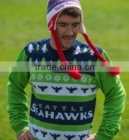 Custom Ugly Christmas Sweater Run Sweater Manufacturer photo-4