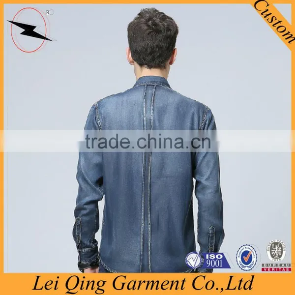 Plus Size Cheap Clothing Denim Shirts photo-2