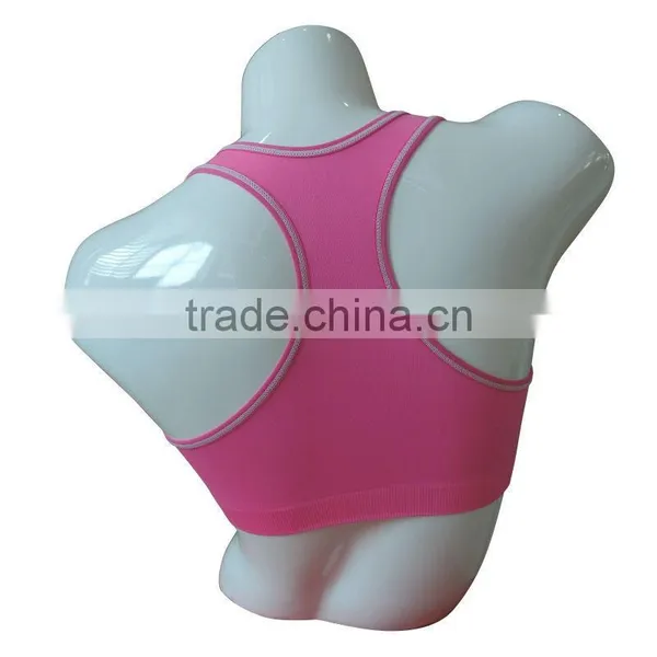 Top Quality Seamless Woman Underwear Bra Top Wireless Fitness Ladies Sport Bra photo-3