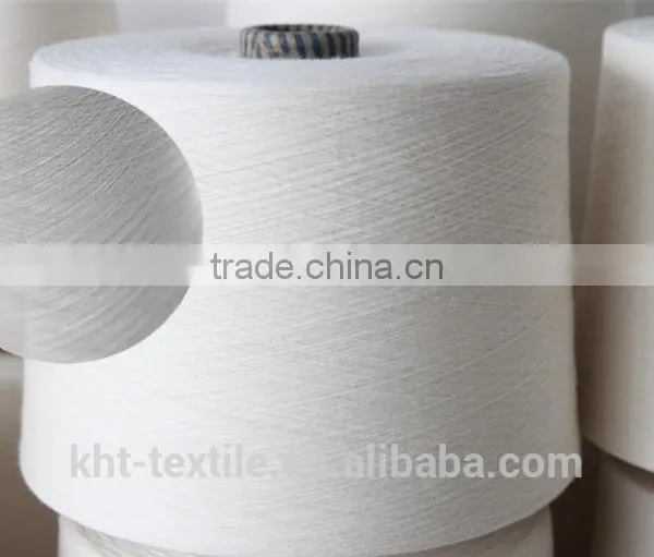 100% Cotton Yarn 40s 60s 80s 100s Combed Yarn Compact Yarn for Contamination Free Grey Fabric photo-6