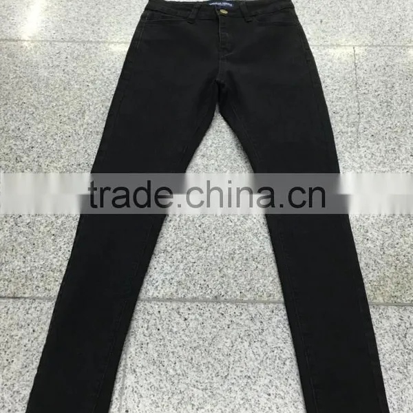 Runwaylover Wholesale Factory Price Jeans High Waist Cotton Fabric Women Skinny Denim Jeans photo-3