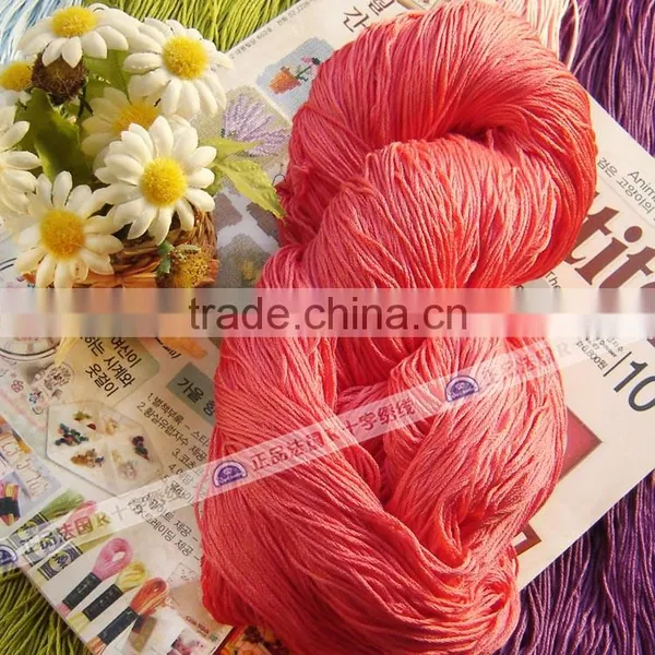 Bulk Egyptian Cotton Thread 100% Embroidery Threads 447 DMC Color photo-5