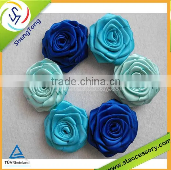 All Kinds of Beautiful Satin Ribbon Handmade Flowers Wholesale photo-2
