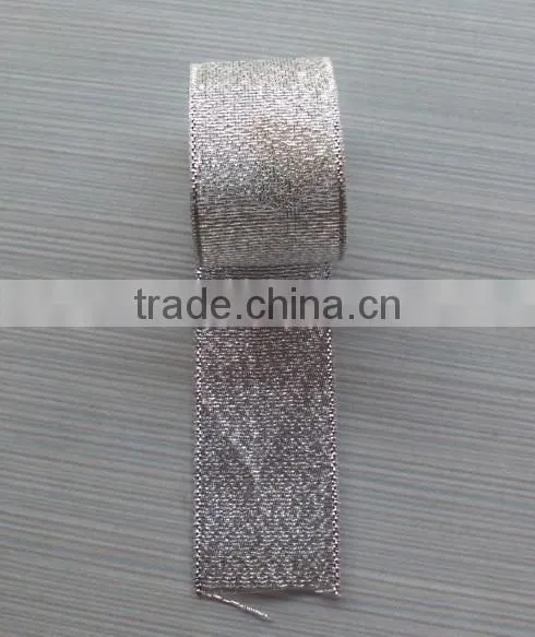 Shiny Polyester Woven Ribbon