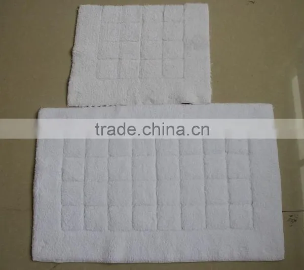 Washable 100% Cotton Hotel Bath Rug photo-5