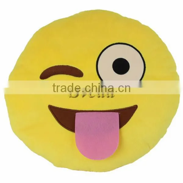(HOT) Wholesale Plush Emoji Pillow Emoji Plush Soft Toy Emoji Toys photo-4