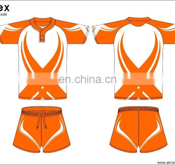 2016 Wholesale Customized Dryfit Logo Rugby Jersey photo-5