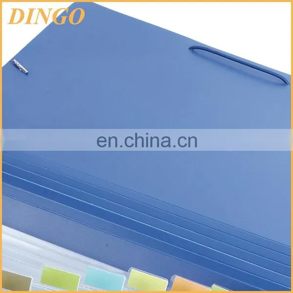 Expanding Hard Cover A4 File Folder With Flap photo-3