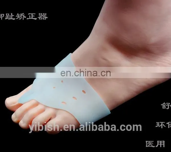 Silicone Toe Braces, Adult Protective Sleeve Blackmailed Thumb Valgus Anti Separator Toes Cover#FZT-09 photo-6
