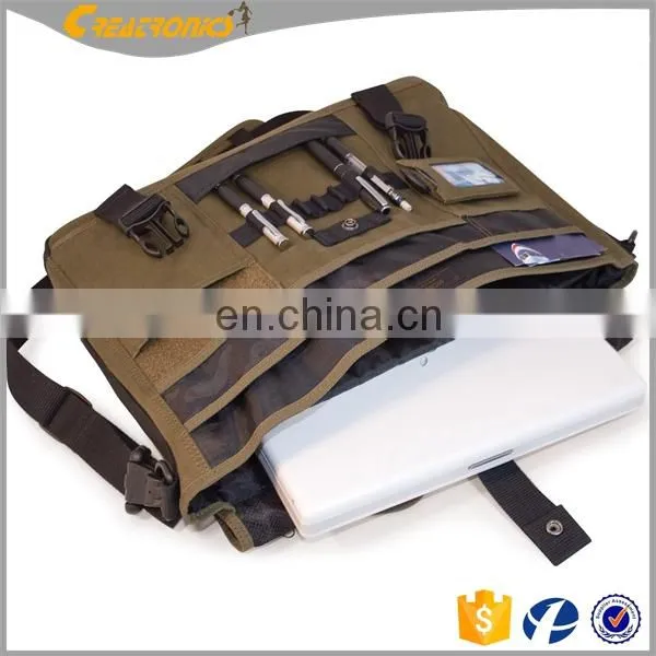 CR Export Products List Customized Design Satchel Bag Washed Canvas Men Messenger Bag photo-4