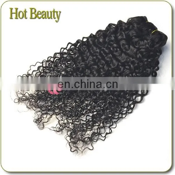 100% Virgin Human Hair Weaving no Fiber no Synthetic Afro Kinky Hair Weave photo-2