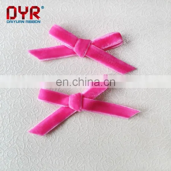 China Wholesale Cheap Decorative Small Flower Satin Ribbon Bow photo-5