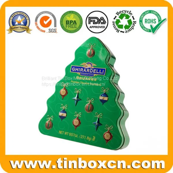 Tin Box For Metal Gift Packaging For Christmas photo-5