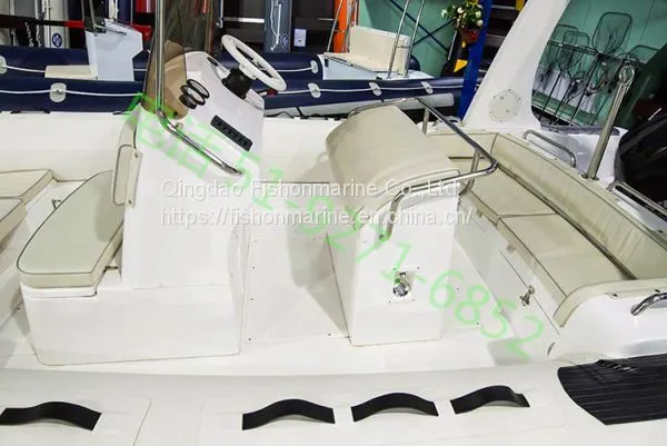 RIB680 1.2mm PVC Thermowelded Tube Rigid Inflatable Boat photo-4