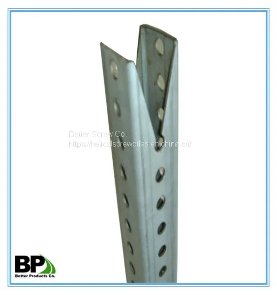 Steel Hot-dipped Galvanized Full Perforations Square Tube Sign Posts photo-4