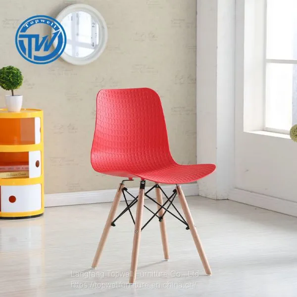 DC-6060 Topwell Modern Design Plastic Chair Colorful Chair Dining Chair photo-3