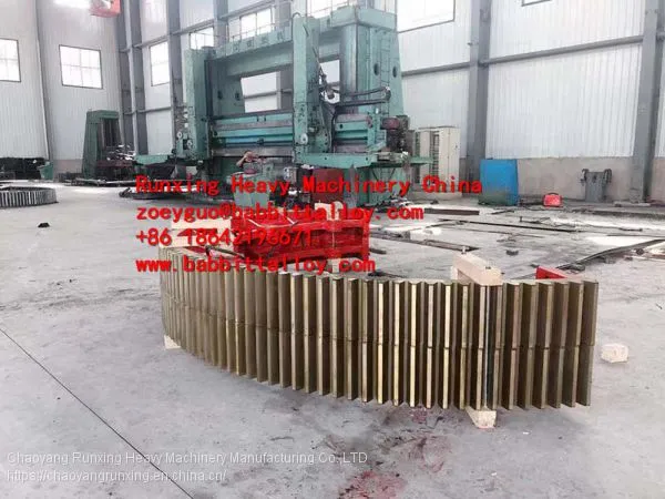 Ball Mill Gear Assembly Girth Gear Gear Wheel OEM