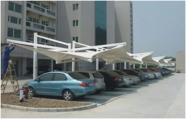 Tension Membrane Anti Ultraviolet Parking Membrane photo-2