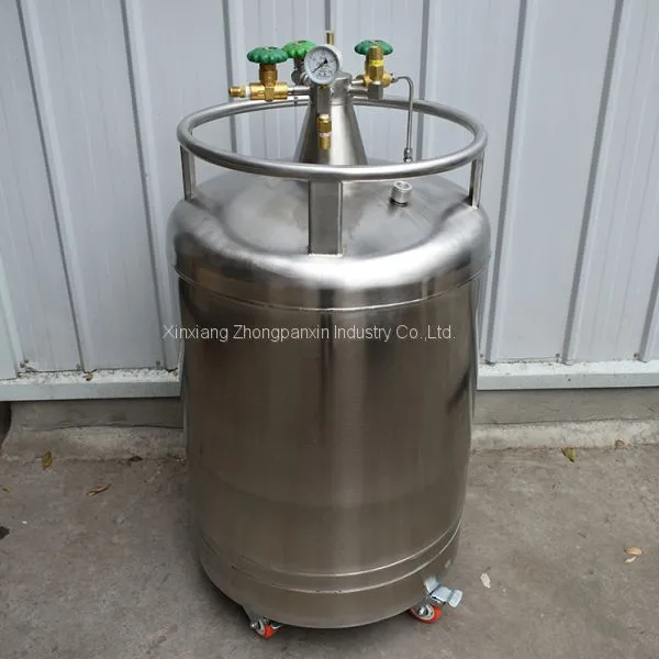 150 л криогенный контейнер YDZ-150 самонапорные баллоны в продаже