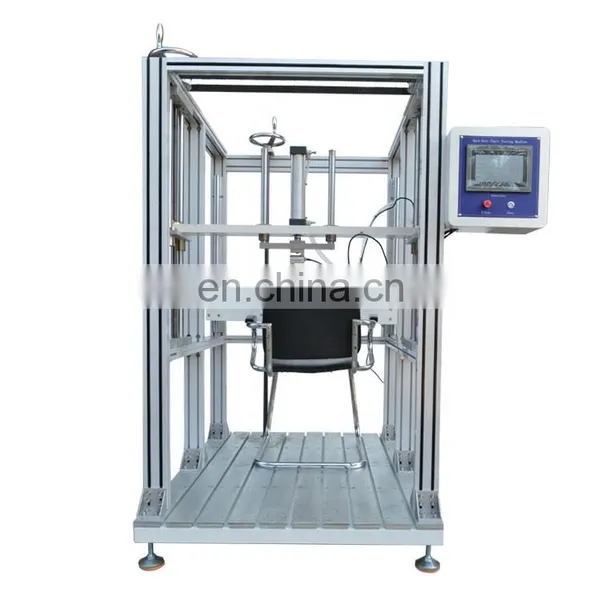 Office Chair Backrest and Seat Surface Fatigue Tester, PLC Control Chair Durability Tester photo-2