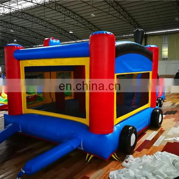 Outdoor Train Electric Pump for Bouncy Castle With Slide ,Inflatable Bouncer Jumping Castle photo-5