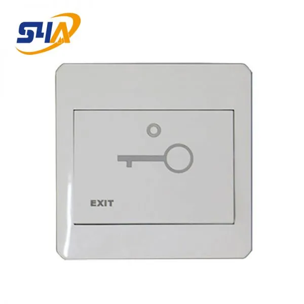 Exit Push Button Switch For Electric Magnetic Lock Door Access Control With Back Box photo-2