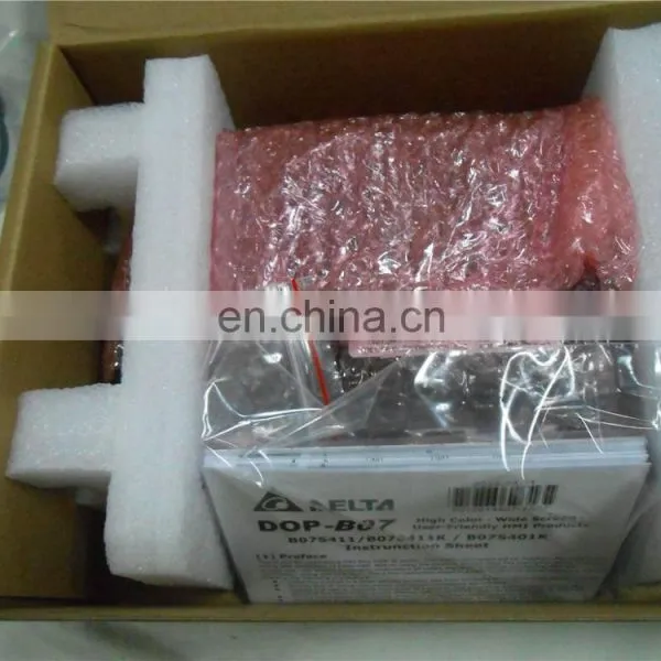 Delta 7 Inch 800x480 HMI Touch Screen Operator Panel DOP-B07S411 With USB Program Download Cable photo-4