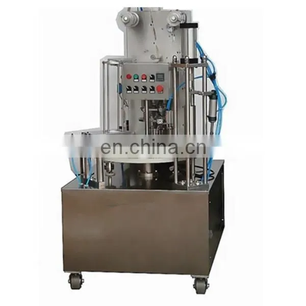KIS-900 Rotary Coffee Capsule Filling and Sealing Machine for Nespresso, K Cup, Lavazza photo-2