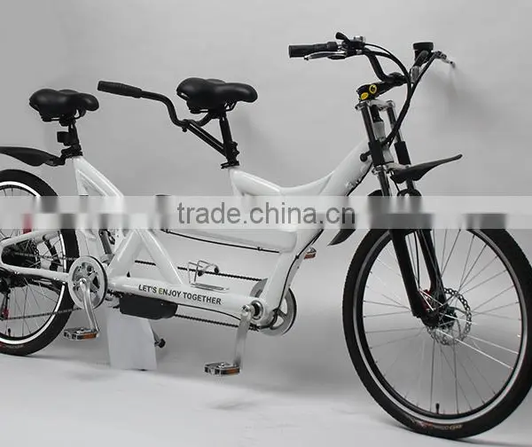 Romantic Couple Electric Tandem Bicycle
