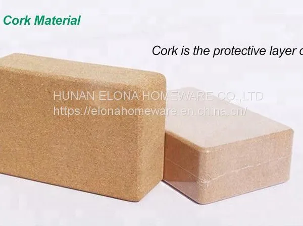 Factory Price Gym Equipment High Quality Wholesale Eco-friendly Cork Eva Yoga Block photo-2