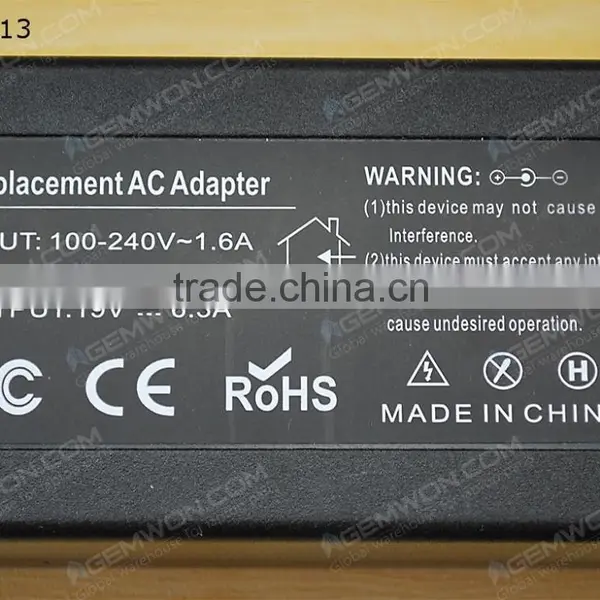 High Copy Laptop AC Power Adapter for TOSHIBA 19V 6.3A 6.3*3.0mm 120W photo-6