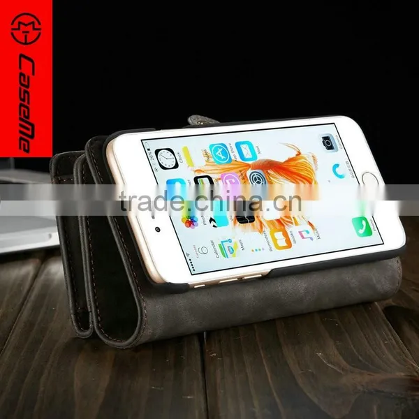 Slim Phone Cover Case Luxury Ultra Thin Magnetic Flip PU Leather Case For IPhone 6 photo-3