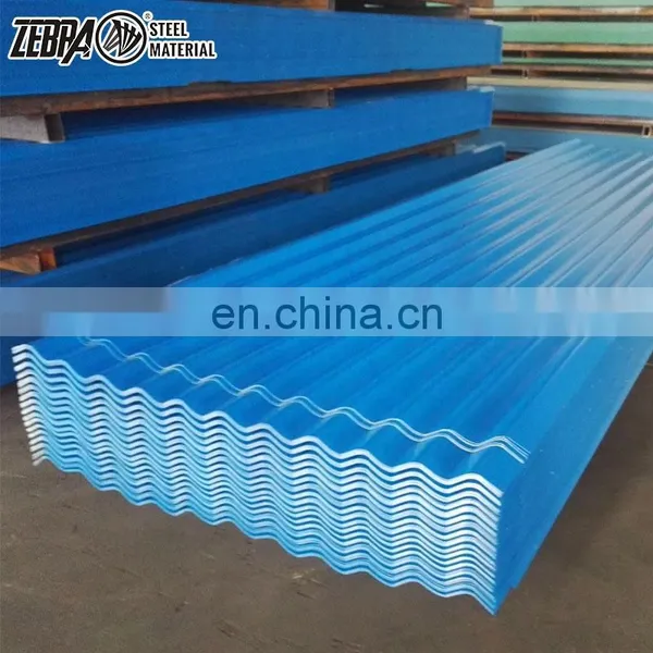 Color Blue RAL 5015 Corrugated Metal Roof Tile Sheet Price photo-4