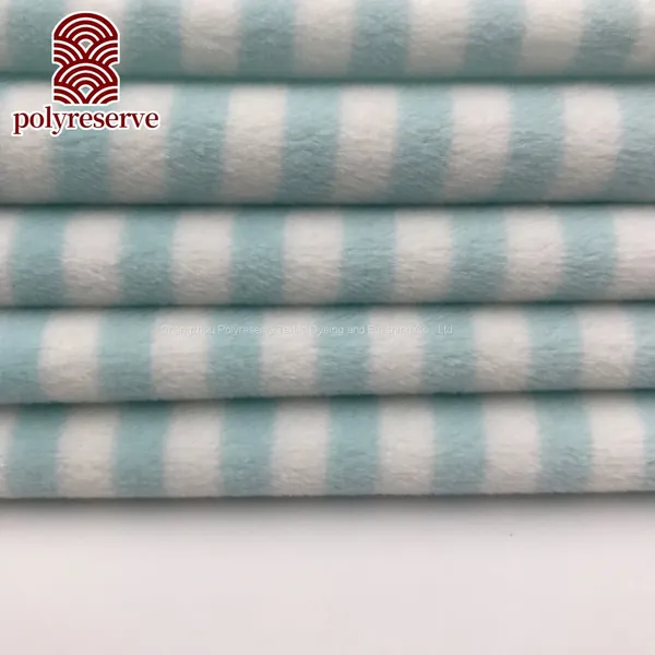 POLYRESERVE Two Face Stripe Cambridge Blue Designed High Quality 100Poly For Garment photo-3
